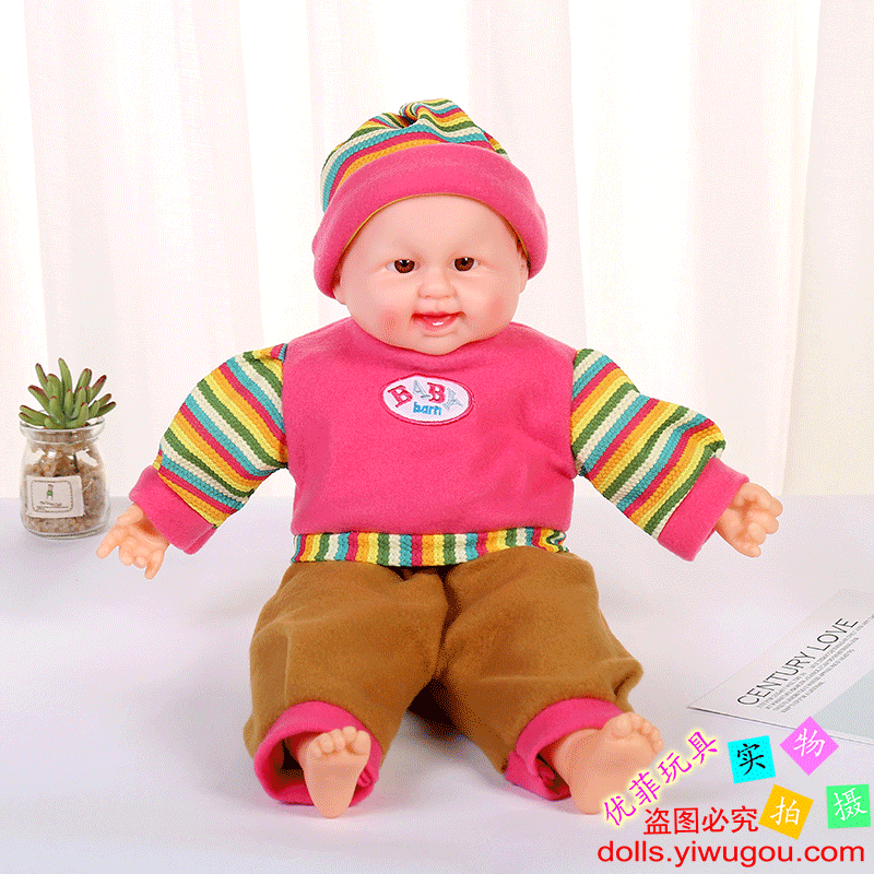 仿真芭比毛绒智能对话唱歌新奇地摊男装女装娃娃工艺装饰礼品工厂